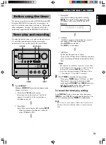 Preview for 22 page of Yamaha CRX-E150 Owner'S Manual