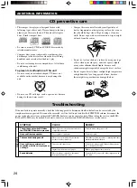 Preview for 27 page of Yamaha CRX-E150 Owner'S Manual