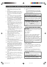 Preview for 2 page of Yamaha CRX-E300 Owner'S Manual