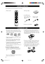 Предварительный просмотр 4 страницы Yamaha CRX-E300 Owner'S Manual