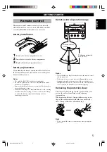 Предварительный просмотр 7 страницы Yamaha CRX-E300 Owner'S Manual