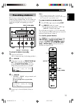 Preview for 13 page of Yamaha CRX-E300 Owner'S Manual