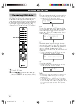 Предварительный просмотр 14 страницы Yamaha CRX-E300 Owner'S Manual