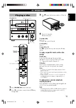 Предварительный просмотр 17 страницы Yamaha CRX-E300 Owner'S Manual