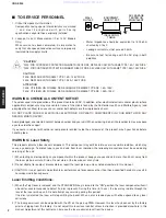 Предварительный просмотр 2 страницы Yamaha CRX-E300 Service Manual