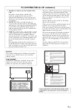 Предварительный просмотр 3 страницы Yamaha CRX-E320 Owner'S Manual