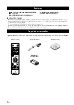 Preview for 6 page of Yamaha CRX-E320 Owner'S Manual