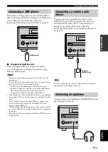 Предварительный просмотр 17 страницы Yamaha CRX-E320 Owner'S Manual