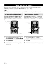 Предварительный просмотр 36 страницы Yamaha CRX-E320 Owner'S Manual