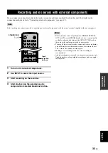 Preview for 37 page of Yamaha CRX-E320 Owner'S Manual