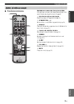 Предварительный просмотр 51 страницы Yamaha CRX-E320 Owner'S Manual