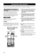 Preview for 58 page of Yamaha CRX-E320 Owner'S Manual