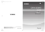 Предварительный просмотр 86 страницы Yamaha CRX-E320 Owner'S Manual