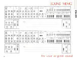 Preview for 15 page of Yamaha CS-10 Patch List