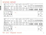 Preview for 16 page of Yamaha CS-10 Patch List