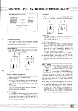 Предварительный просмотр 17 страницы Yamaha CS-20M Owner'S Manual