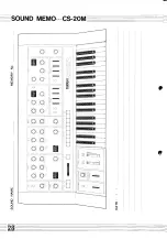 Предварительный просмотр 28 страницы Yamaha CS-20M Owner'S Manual