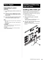 Предварительный просмотр 29 страницы Yamaha CS-R10 Systems Setup Manual