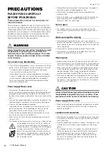 Preview for 4 page of Yamaha CS-R5 Owner'S Manual