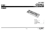 Yamaha CS01 II Service Manual preview