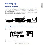 Preview for 19 page of Yamaha CS6R Owner'S Manual