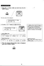 Preview for 20 page of Yamaha CVS-10 User Manual