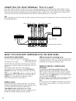 Предварительный просмотр 6 страницы Yamaha CX-1 Owner'S Manual