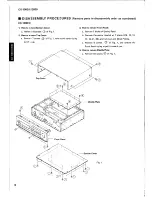 Предварительный просмотр 6 страницы Yamaha CX-1000 Service Manual