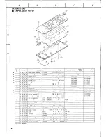 Предварительный просмотр 36 страницы Yamaha CX-1000 Service Manual