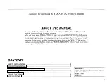 Предварительный просмотр 3 страницы Yamaha CX-50 Owner'S Manual
