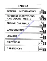 Preview for 5 page of Yamaha CYGNUS.X XC125 Service Manual