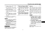 Предварительный просмотр 121 страницы Yamaha CZD250-A Owner'S Manual