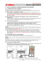 Preview for 5 page of Yamaha D10 Service Information