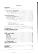 Предварительный просмотр 4 страницы Yamaha D1030 Operation Manual