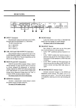 Предварительный просмотр 8 страницы Yamaha D1030 Operation Manual