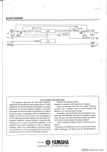 Предварительный просмотр 8 страницы Yamaha D1500 Operatiing Manual