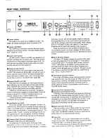 Предварительный просмотр 2 страницы Yamaha D1500 Operating Manual