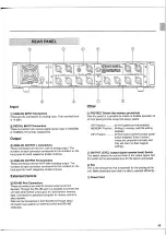 Preview for 11 page of Yamaha D2040 User Manual