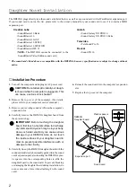 Предварительный просмотр 3 страницы Yamaha DB50XG Owner'S Manual