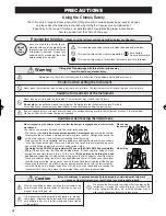 Предварительный просмотр 3 страницы Yamaha DC9150A Owner'S Manual