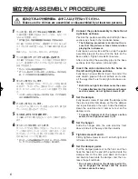 Предварительный просмотр 5 страницы Yamaha DC9150A Owner'S Manual