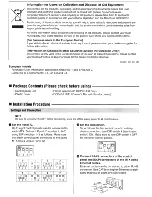 Preview for 4 page of Yamaha DCP4S-EU Manual