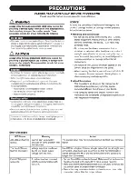 Preview for 3 page of Yamaha DCP4S-US Manual