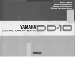 Yamaha DD-10 Owner'S Manual preview