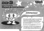 Предварительный просмотр 1 страницы Yamaha DD-3 (Spanish) Manual Del Instrucción