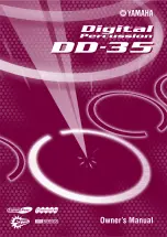 Yamaha DD-35 Owner'S Manual preview