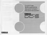 Yamaha DD-5 Owner'S Manual preview