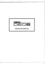 Предварительный просмотр 3 страницы Yamaha DEQ5 Operation Manual