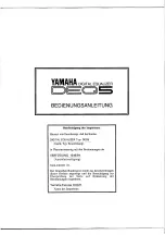 Предварительный просмотр 125 страницы Yamaha DEQ5 Operation Manual