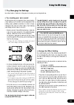 Предварительный просмотр 13 страницы Yamaha DG-Stomp Owner'S Manual